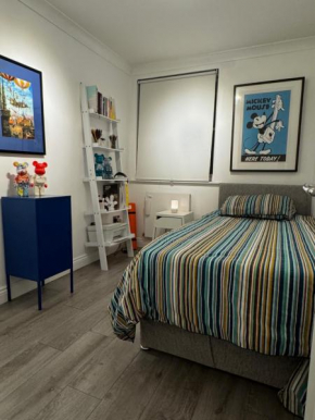 Bedroom in a stylish flat near Brixton